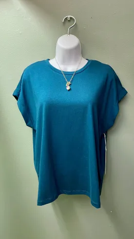 * Jag Drapey Top - Teal or Eggplant