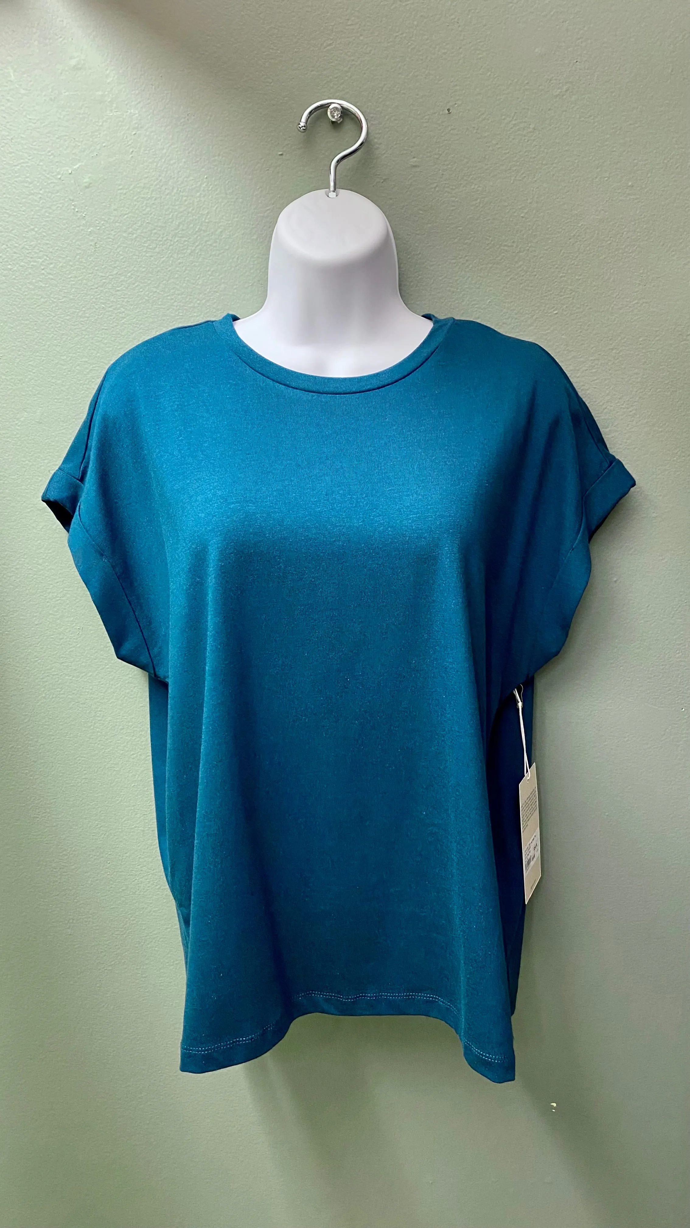 * Jag Drapey Top - Teal or Eggplant