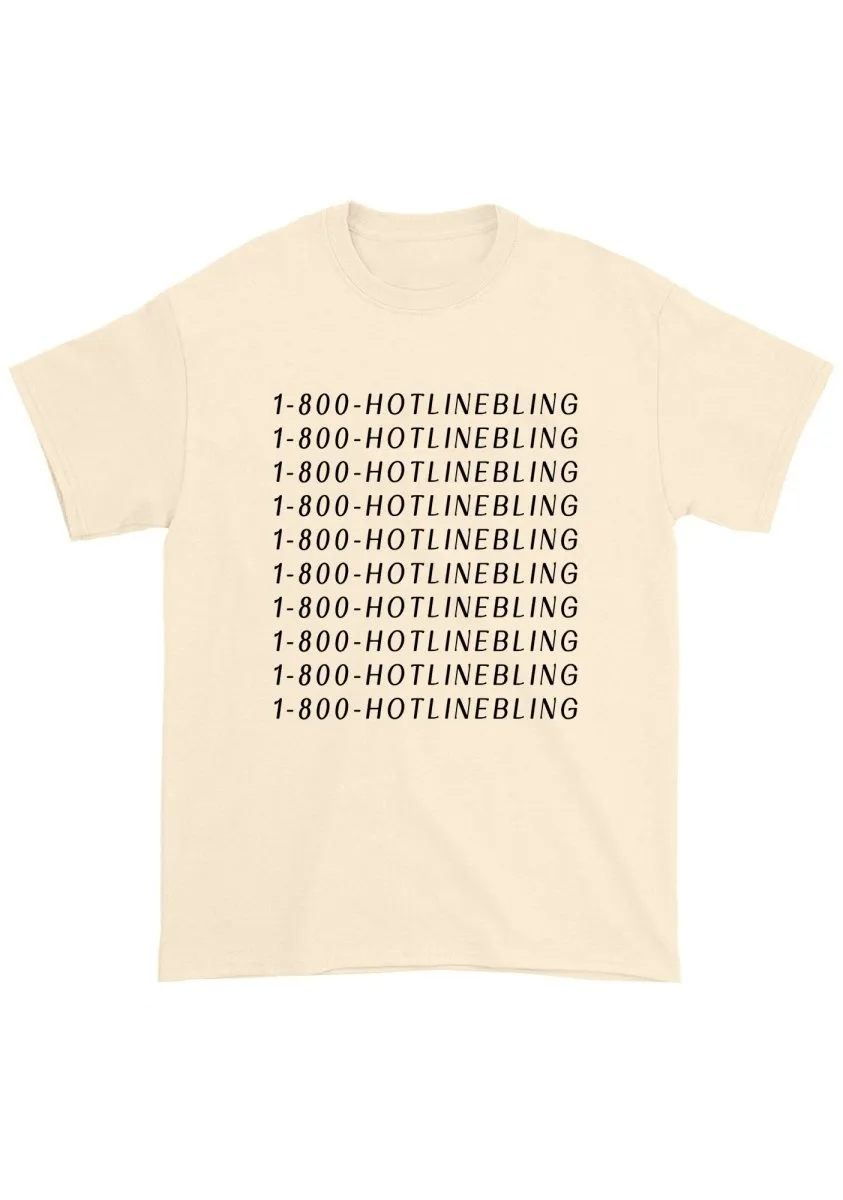 1-800-Hot Line Bling Chunky Shirt