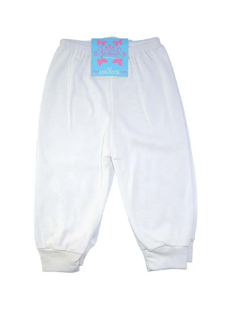 2 piece Plain Infant Pajama Band Hem