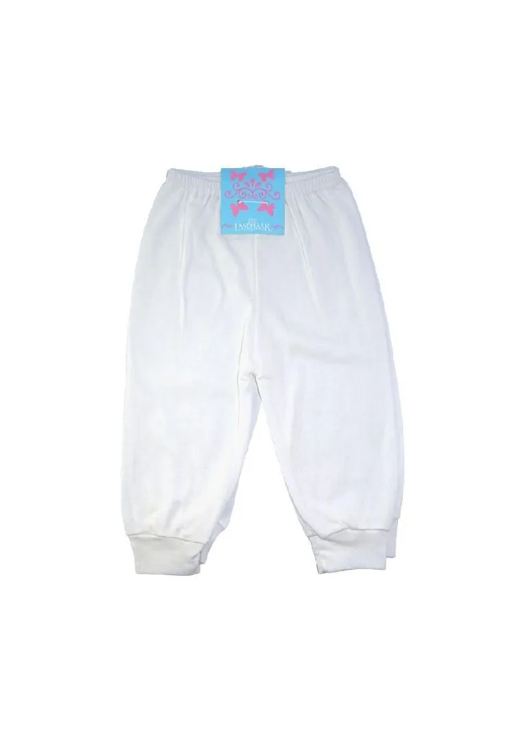 2 piece Plain Infant Pajama Band Hem