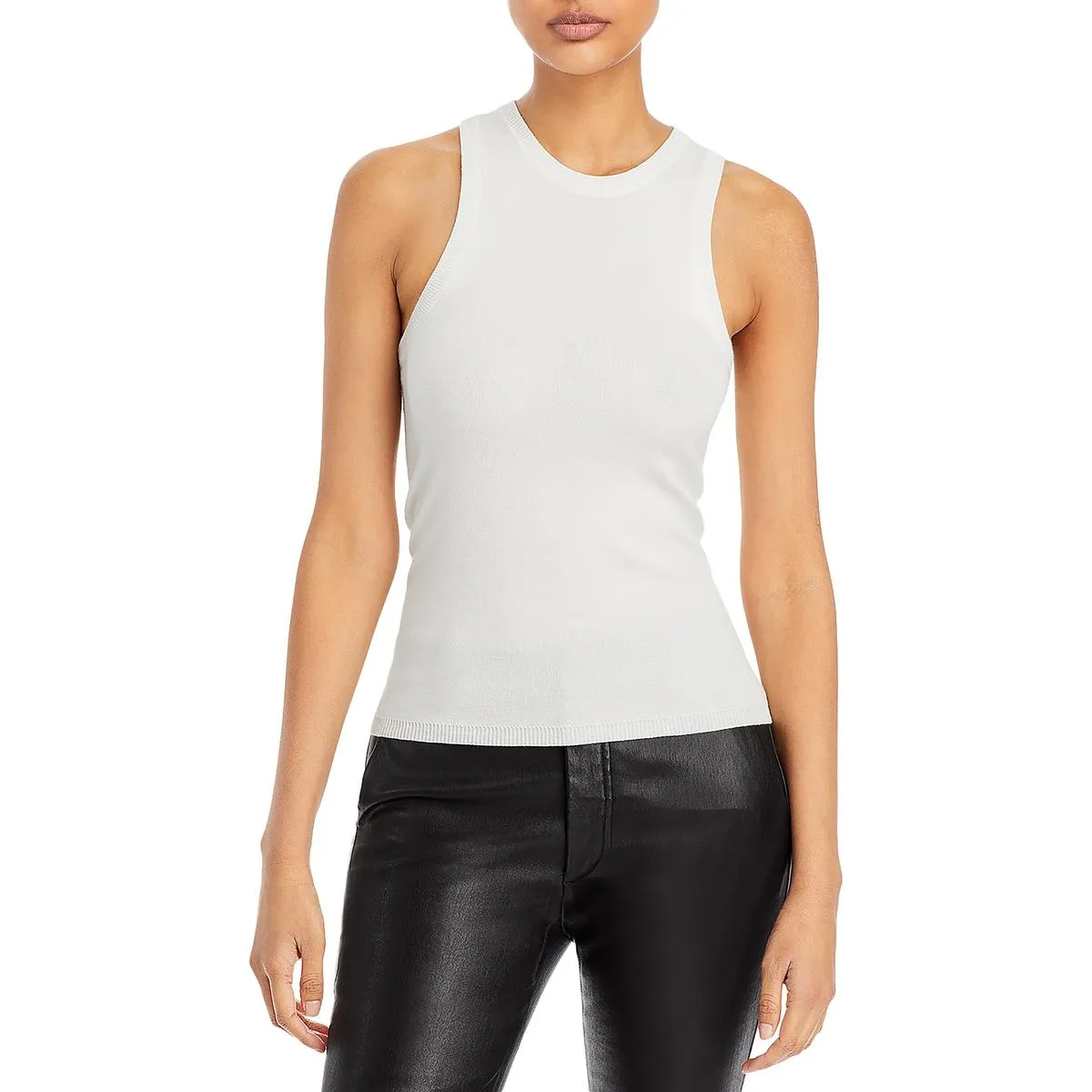 3.1 Phillip Lim Womens Crew neck Sleeveless Tank Top