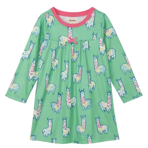 Adorable Alpacas Long Sleeve Nightdress