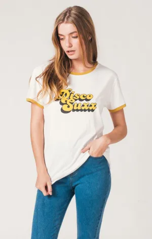 Afends Womens DISCO&apos;S DEAD - 70&apos;s tee