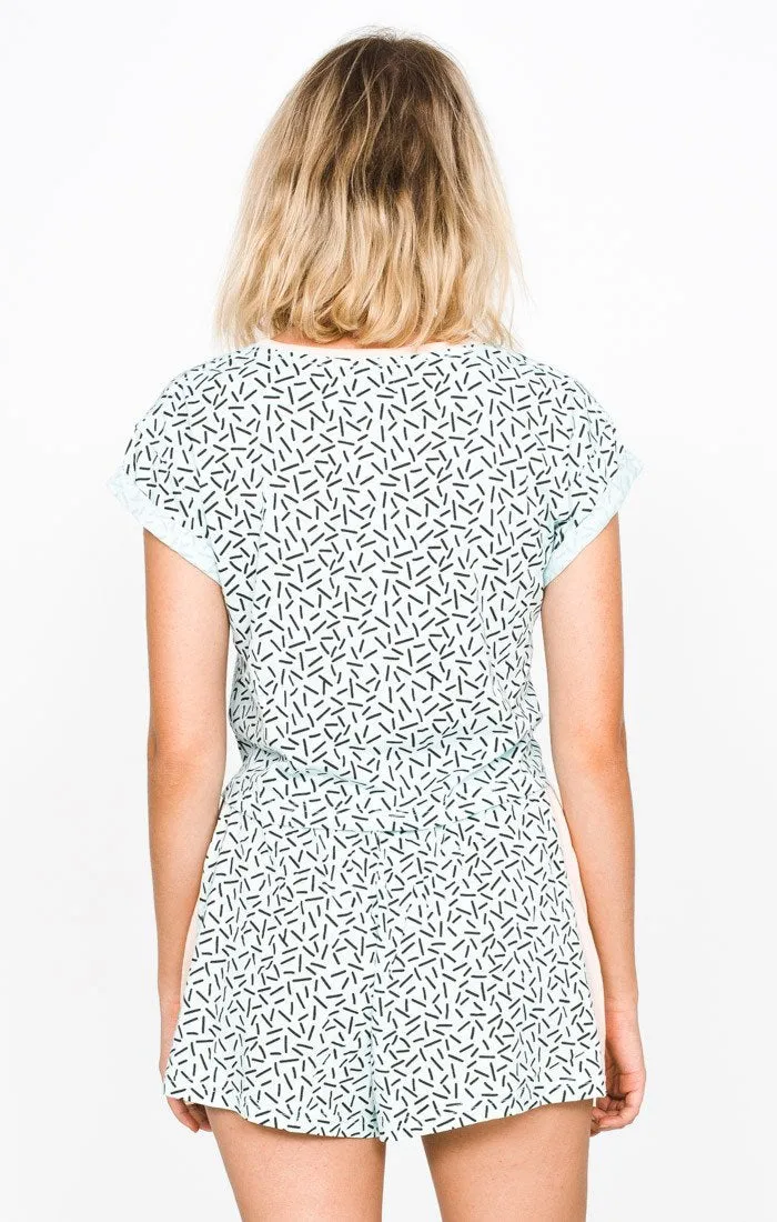 Afends Womens MALIBU - box tee