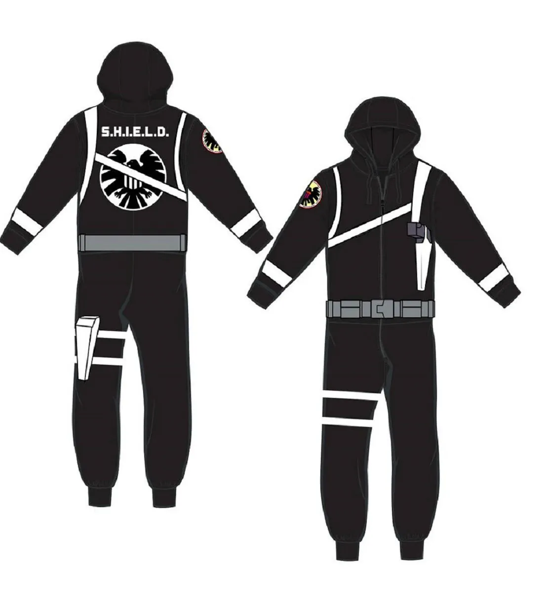 Agent of SHIELD Jumpsuit Onesie Pajama