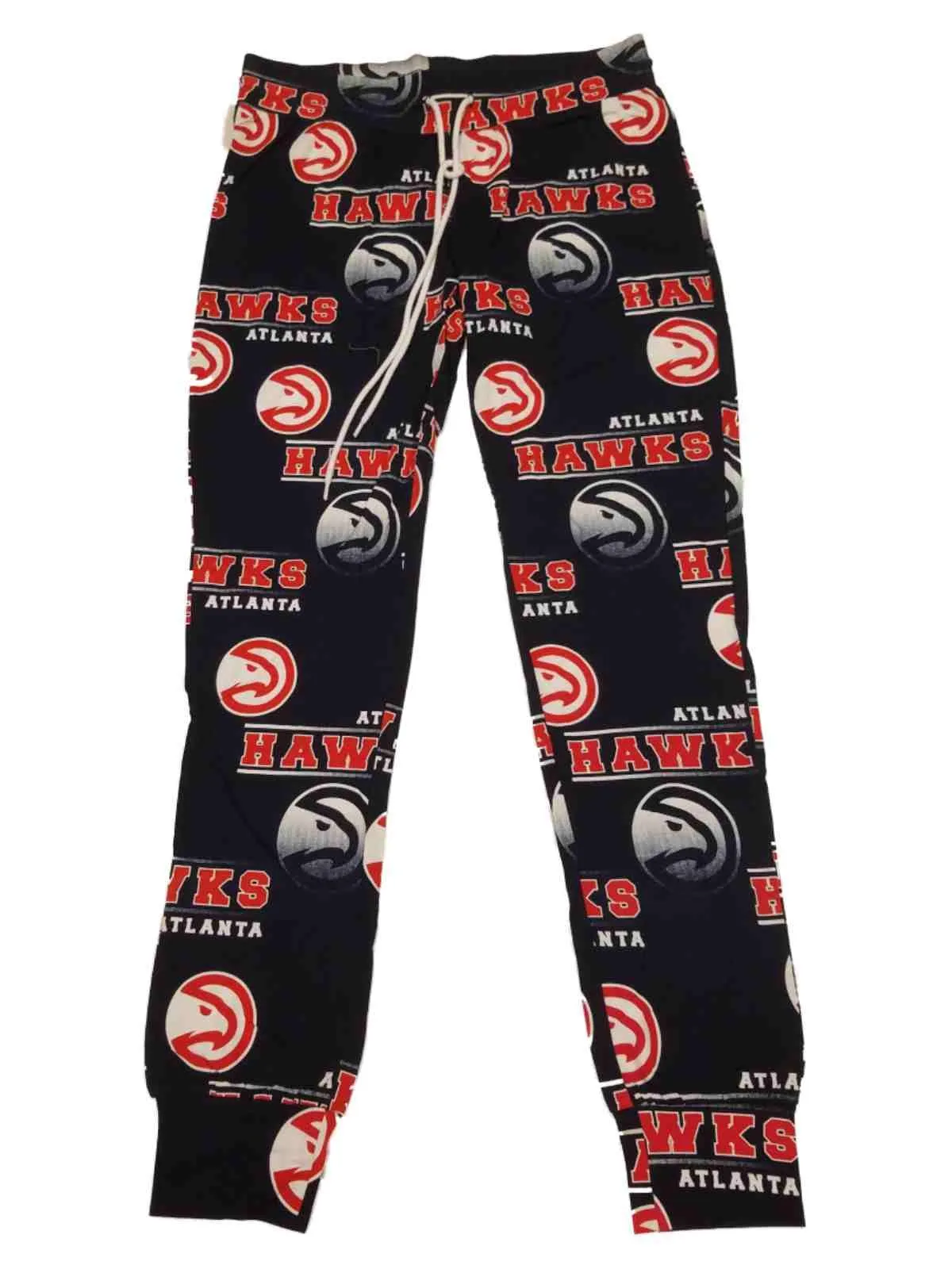 Atlanta Hawks Concepts Sport WOMEN'S Navy Drawstring Tapered Pajama Pants (M)