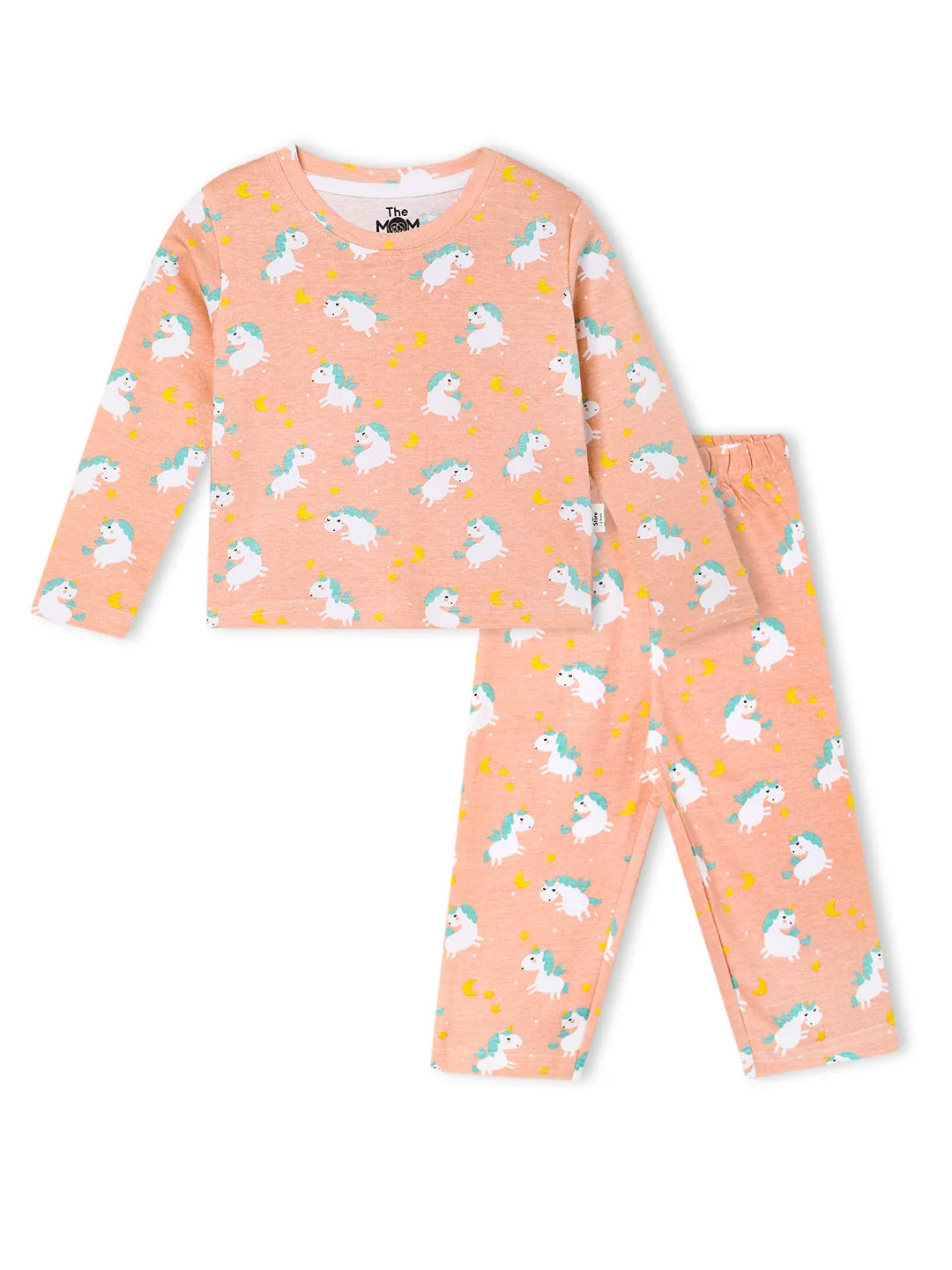 Baby and Kids Pajama Nightsuit Set- Dreamy Unicorn