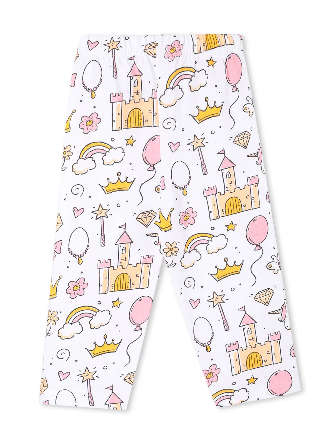 Baby and Kids Pajama Nightsuit Set- Fairy Princess