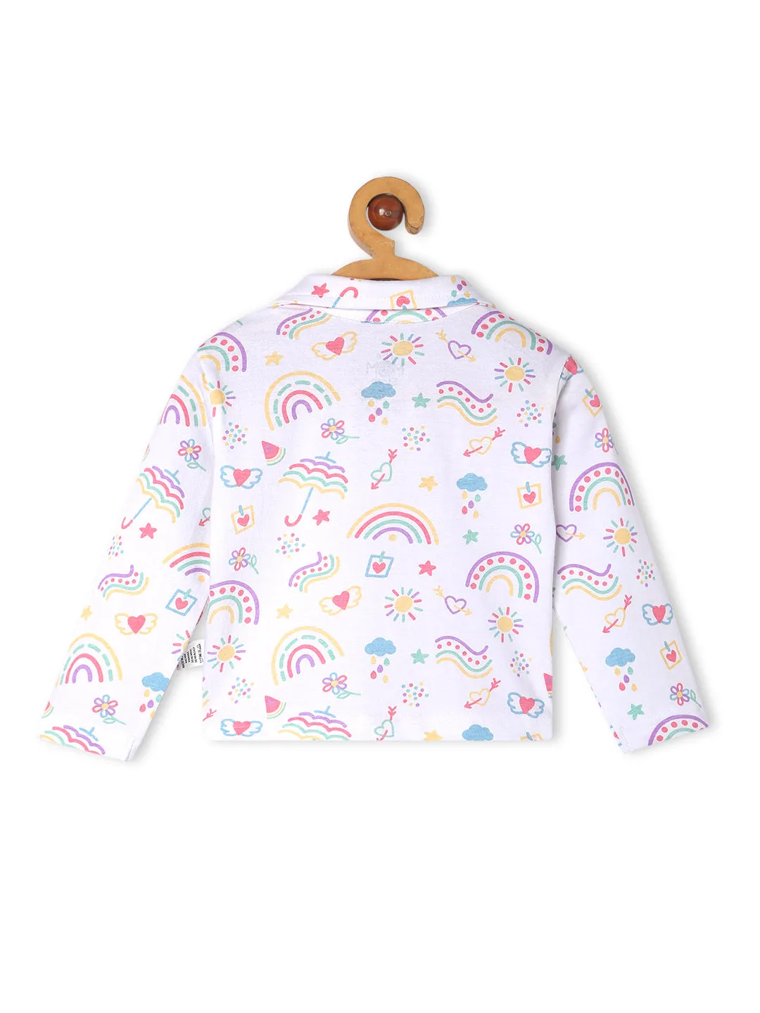 Baby and Kids Pajama Nightsuit Set- Sunshine and Rainbows