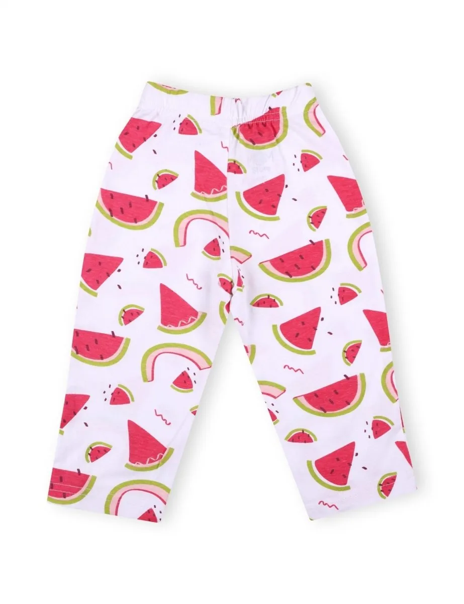 Baby and Kids Pajama Nightsuit Set - Watermelon Punch