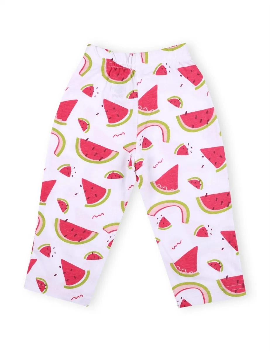 Baby and Kids Pajama Nightsuit Set - Watermelon Punch
