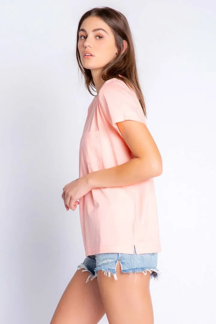 Back to Basics Tee | Light Coral