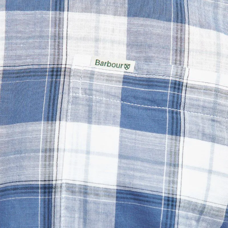 Barbour Broxfield Regular Fit Mens Shirt - Blue