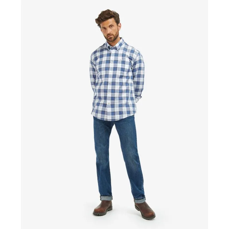 Barbour Broxfield Regular Fit Mens Shirt - Blue