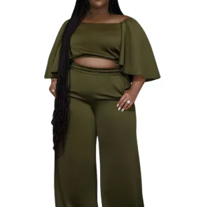 Batwing Pant Set