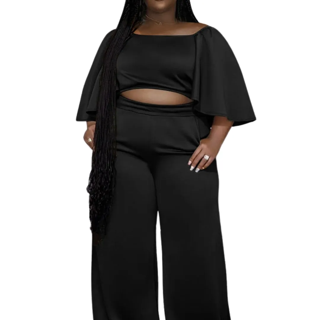 Batwing Pant Set