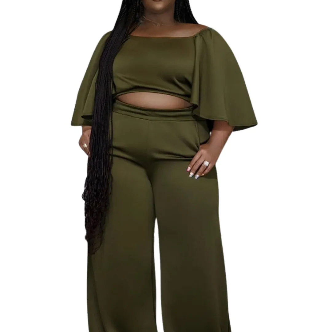 Batwing Pant Set