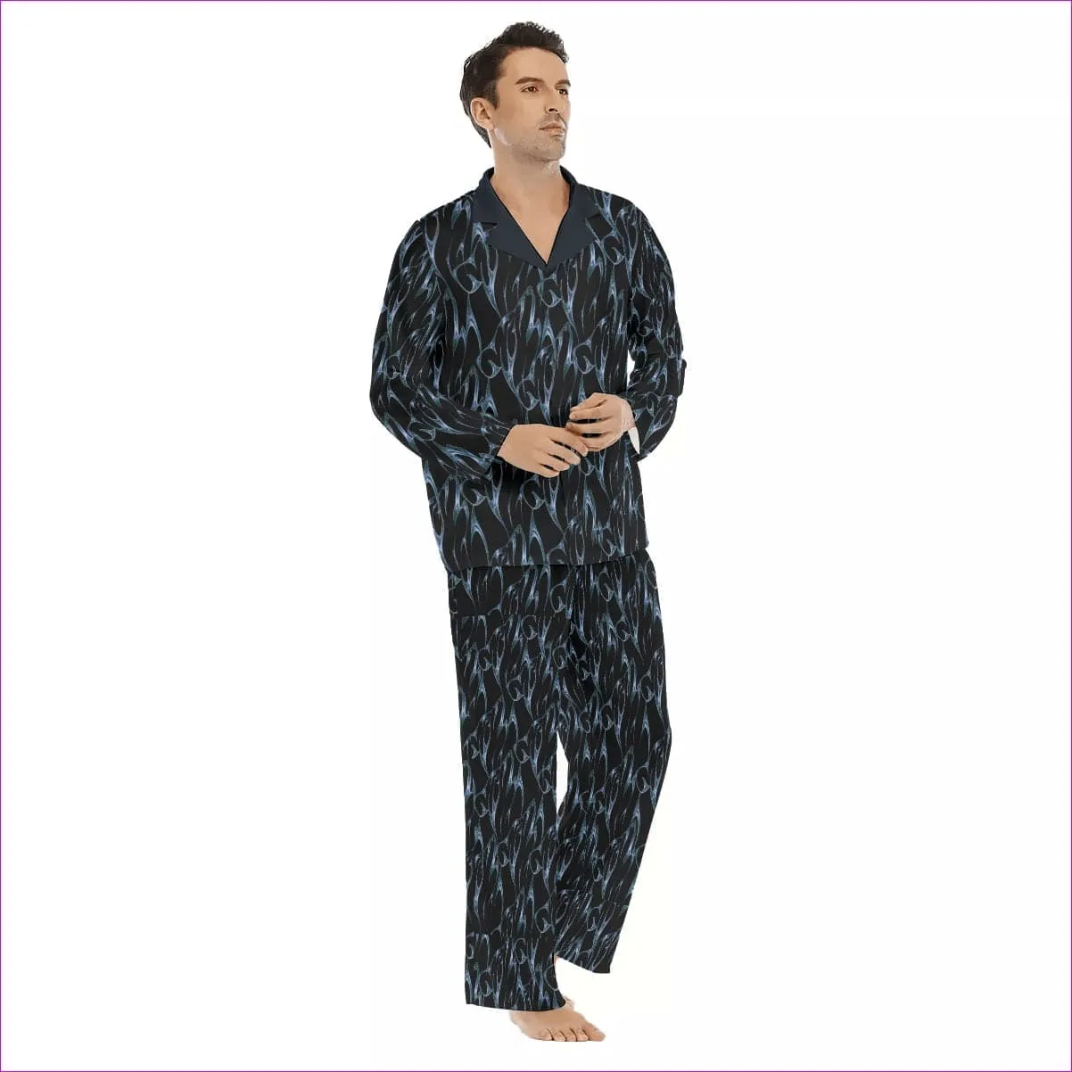 Bay Men's Lapel Pajama Set