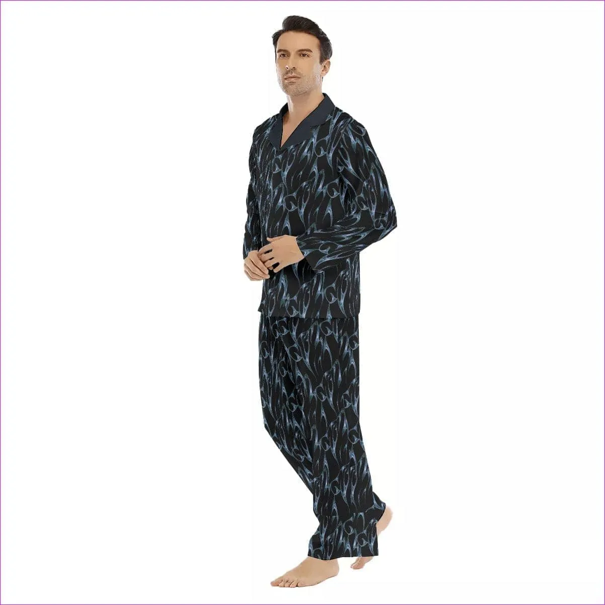 Bay Men's Lapel Pajama Set