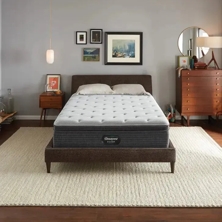 Beautyrest Silver Kenosha Place 4 Plush Euro Top 13 Inch Mattress
