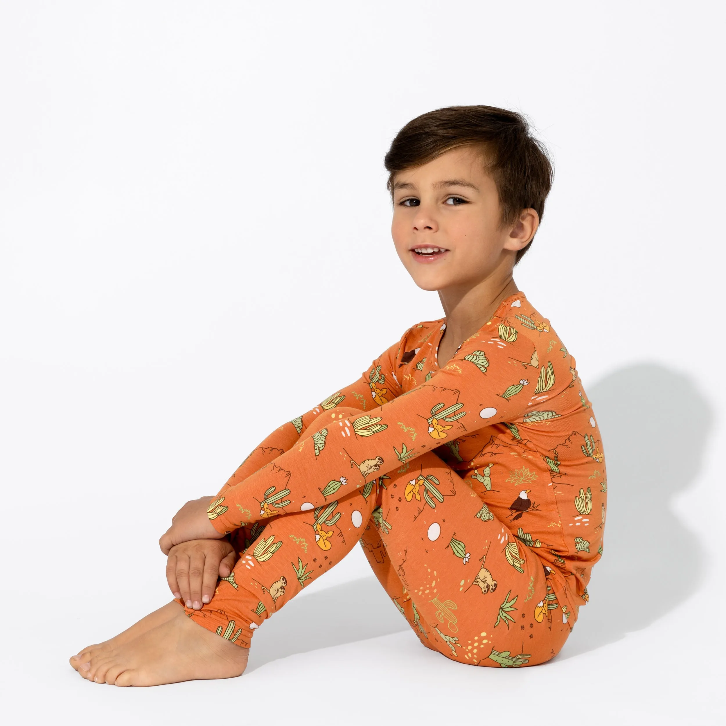 Bellabu Bear 2 piece PJ Set - Desert Ecosystem Collection