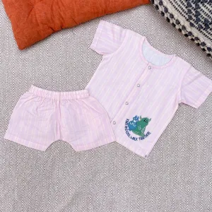 Bhaakur Cotton Jhabla Set- Kind And Cool