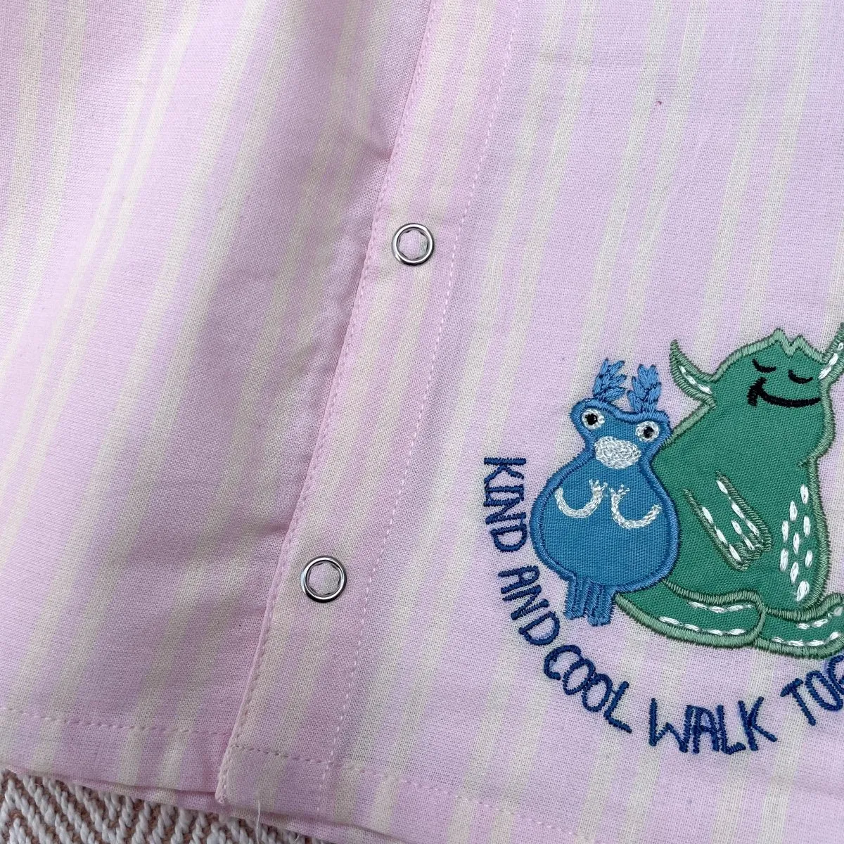 Bhaakur Cotton Jhabla Set- Kind And Cool