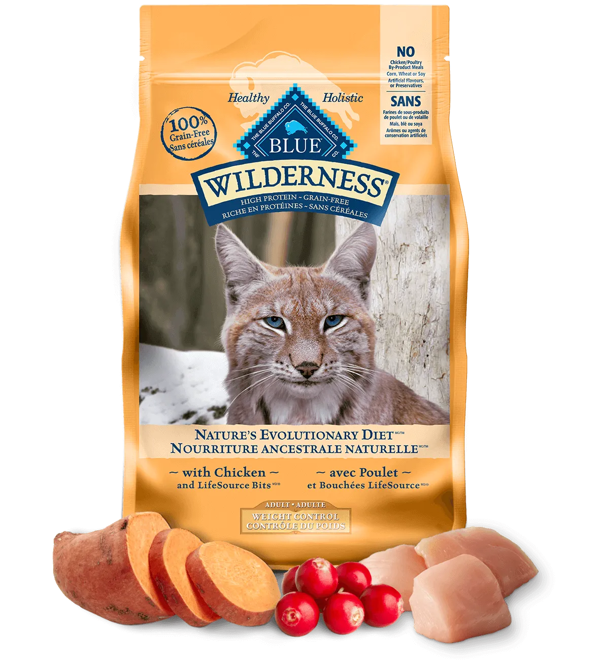 Blue Buffalo  Wilderness Weight Control Chicken Recipe