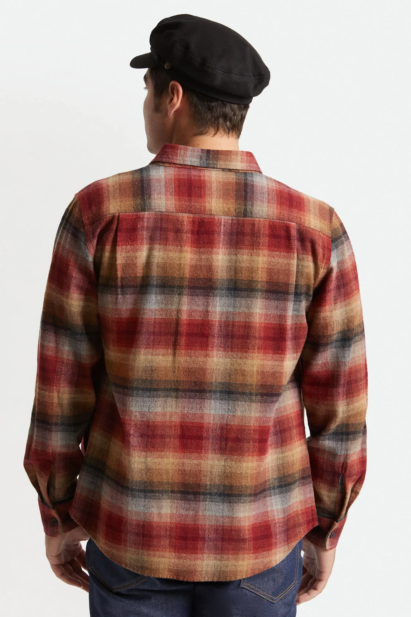 Bowery L/S Flannel - Dark Brick