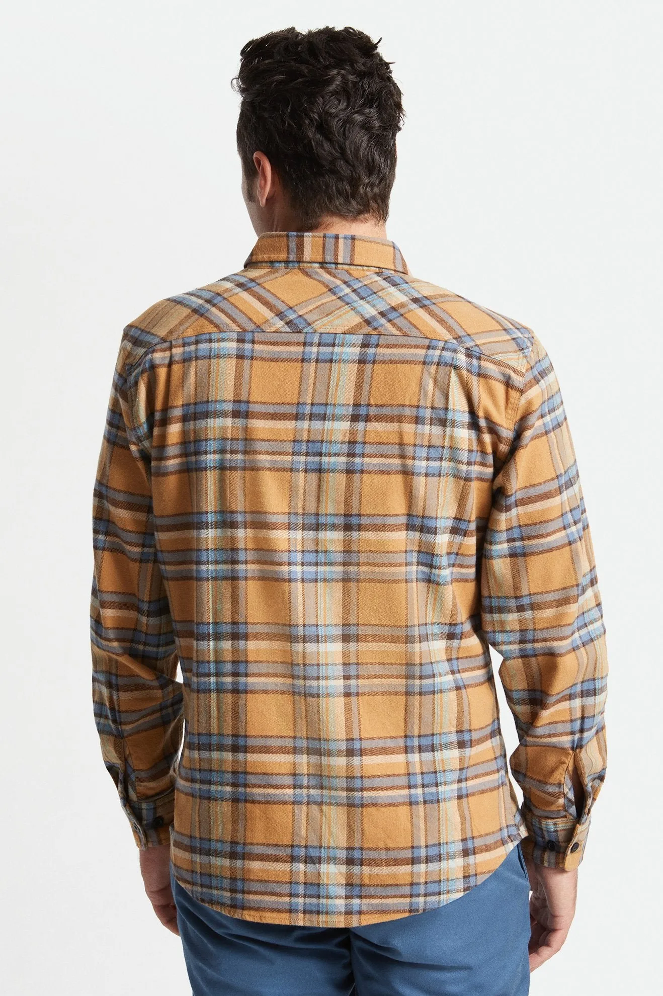BRIXTON BOWERY FLANNEL LION