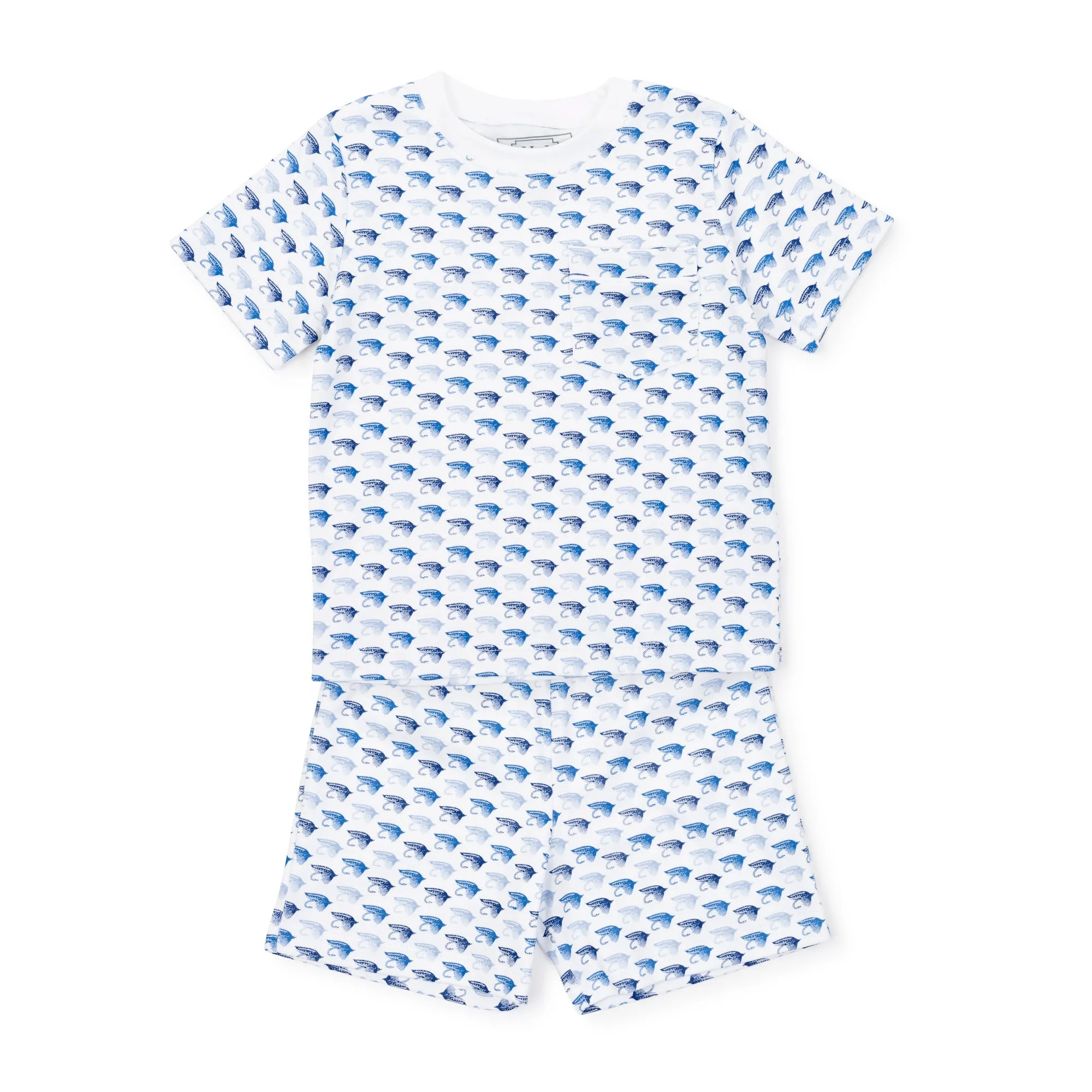 Charles Fly Fishing Pima Cotton Short Set