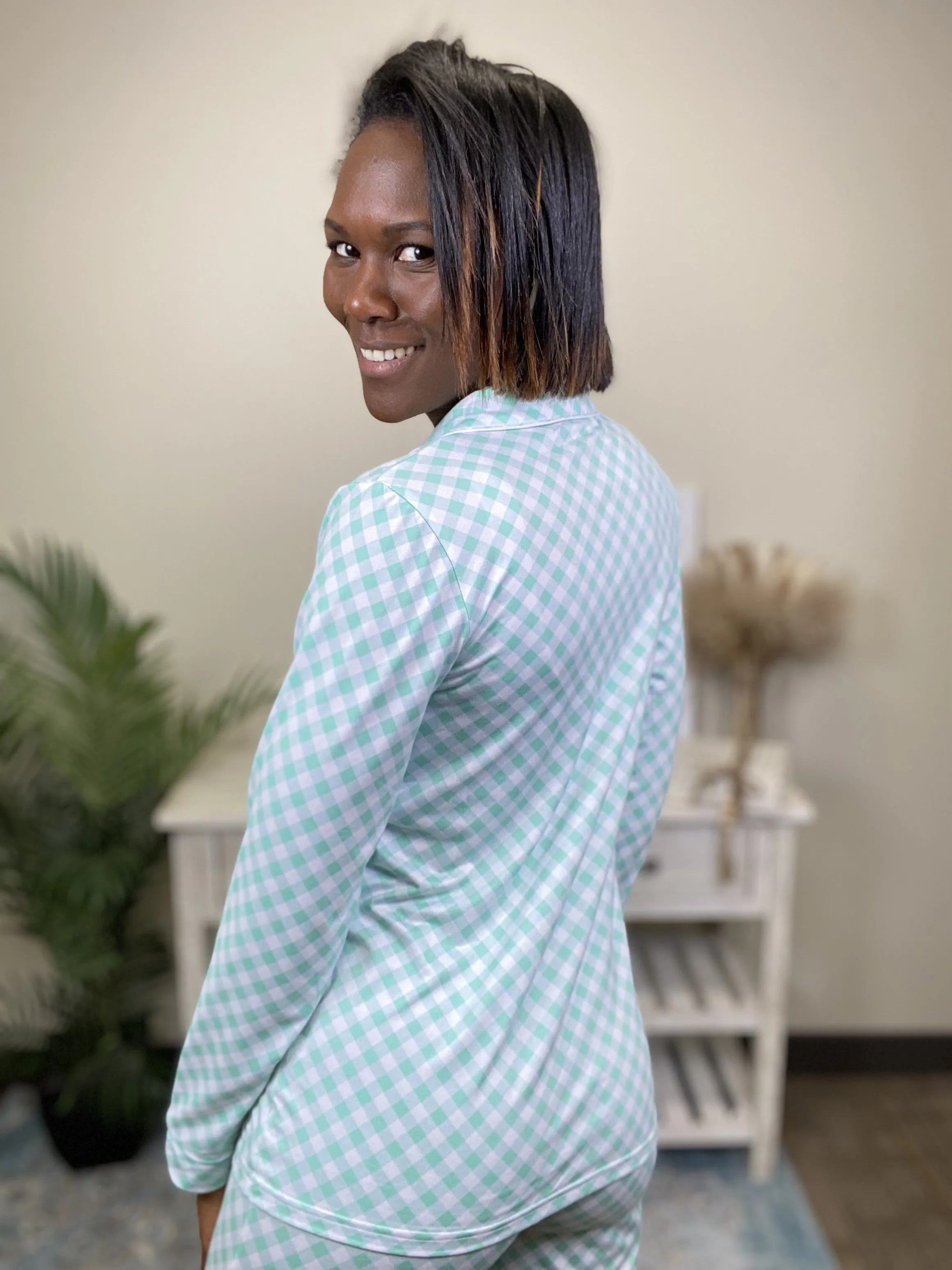 Check You Later Pajama Top