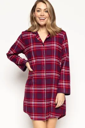 Clarissa Check Nightshirt