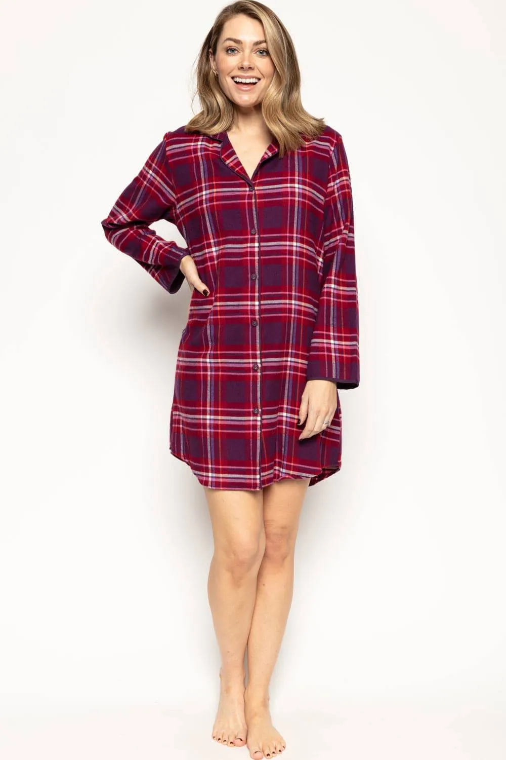 Clarissa Check Nightshirt
