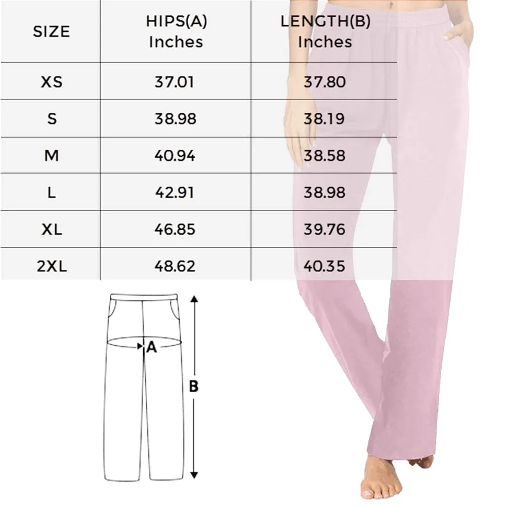Custom Photo My Pet Dog Sleepwear Personalized Women's Slumber Party Long Pajama Shirt&Pants