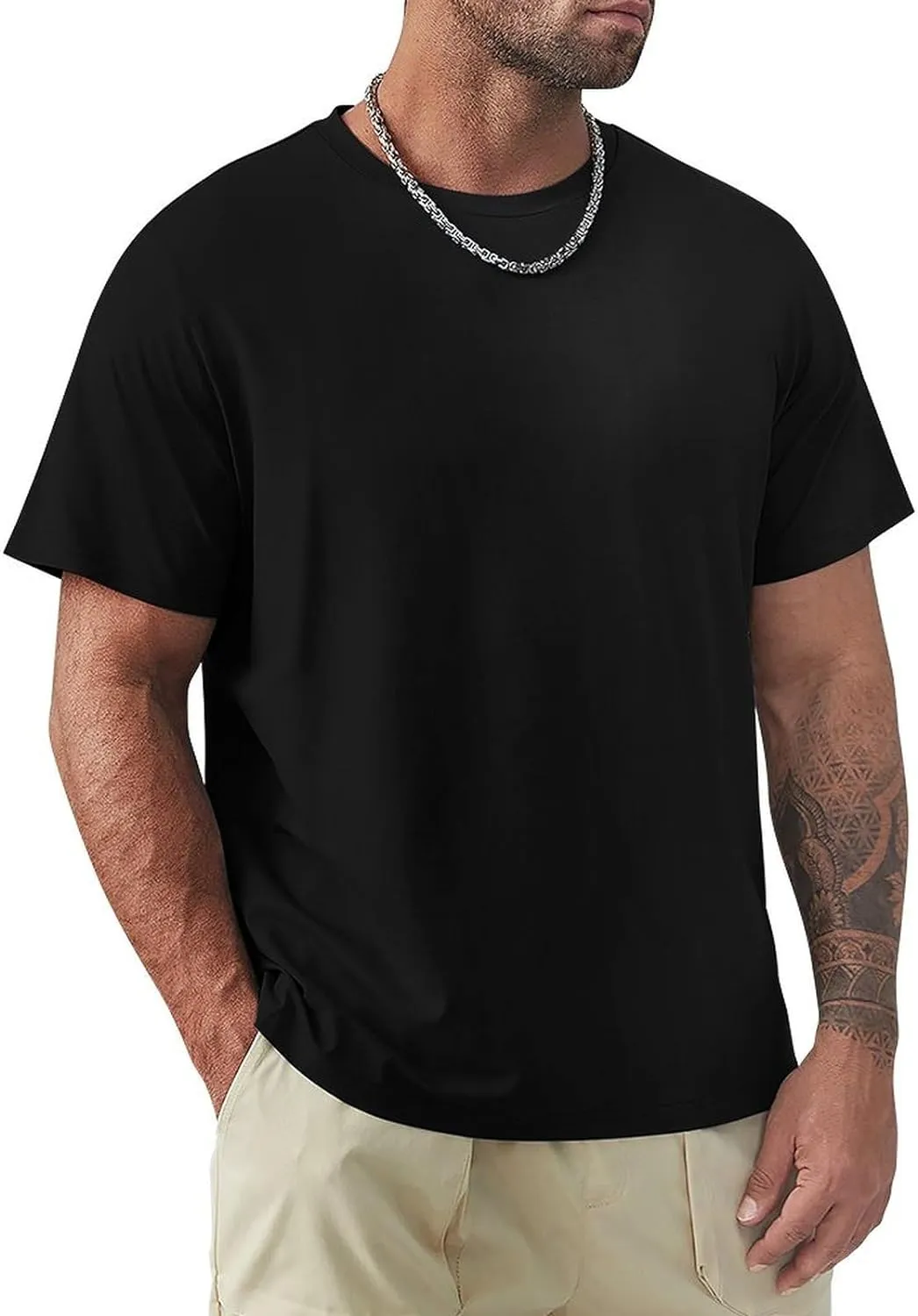 Custom Shirt Men Personalized Add Your Image T-Shirt Add Your Text Photo Front Print