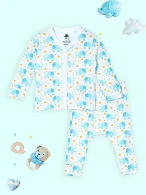 Elephantastic Newborn and Infant Pajama Set