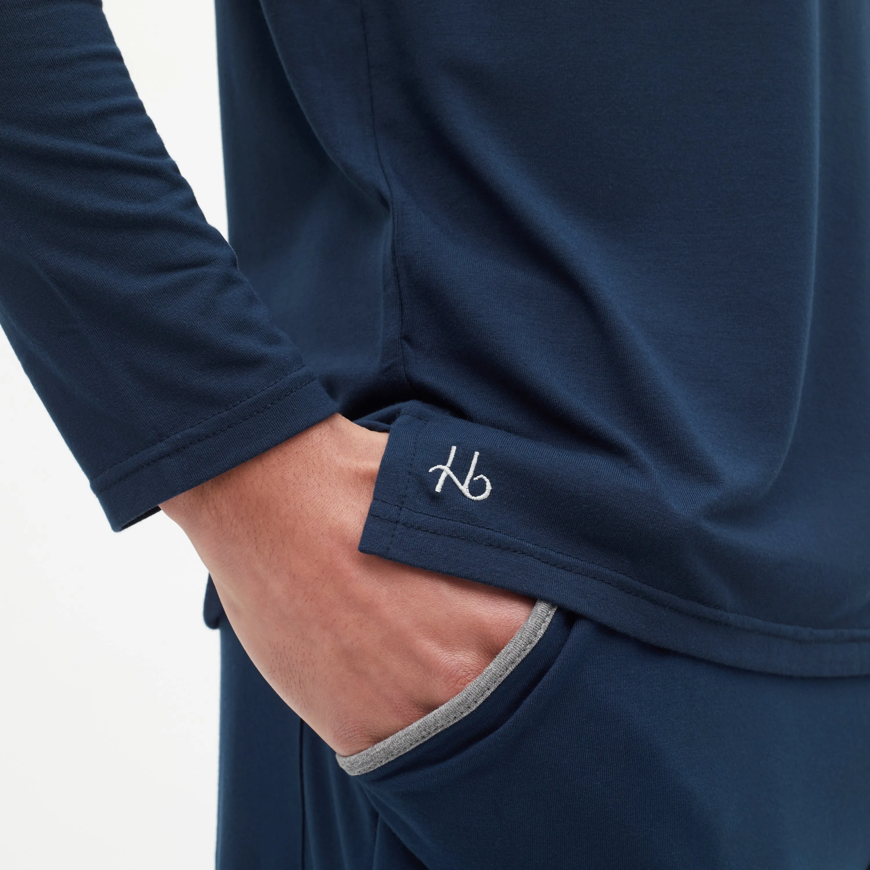 Essential Long Sleeved T-shirt/ Pyjama Sleep Set