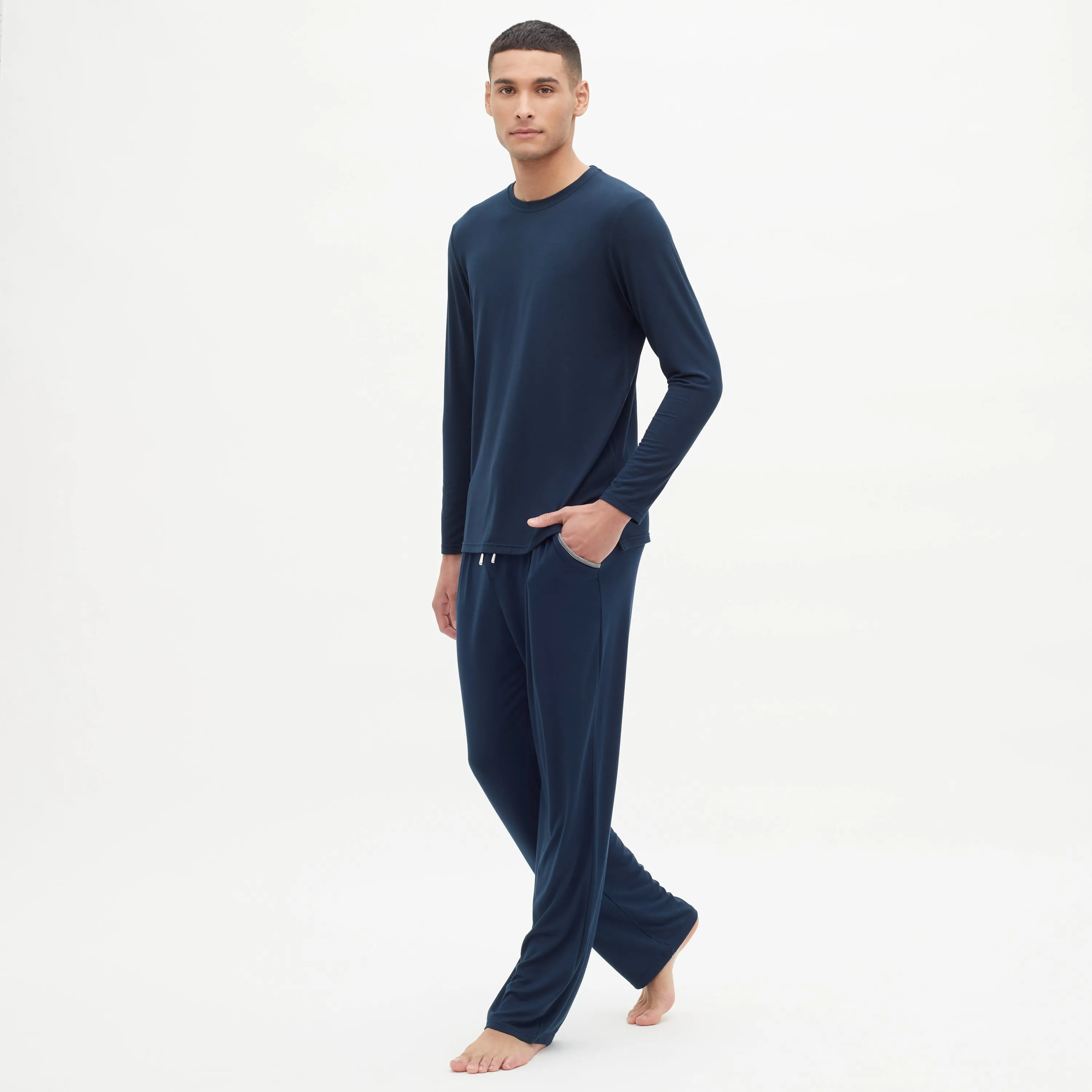 Essential Long Sleeved T-shirt/ Pyjama Sleep Set