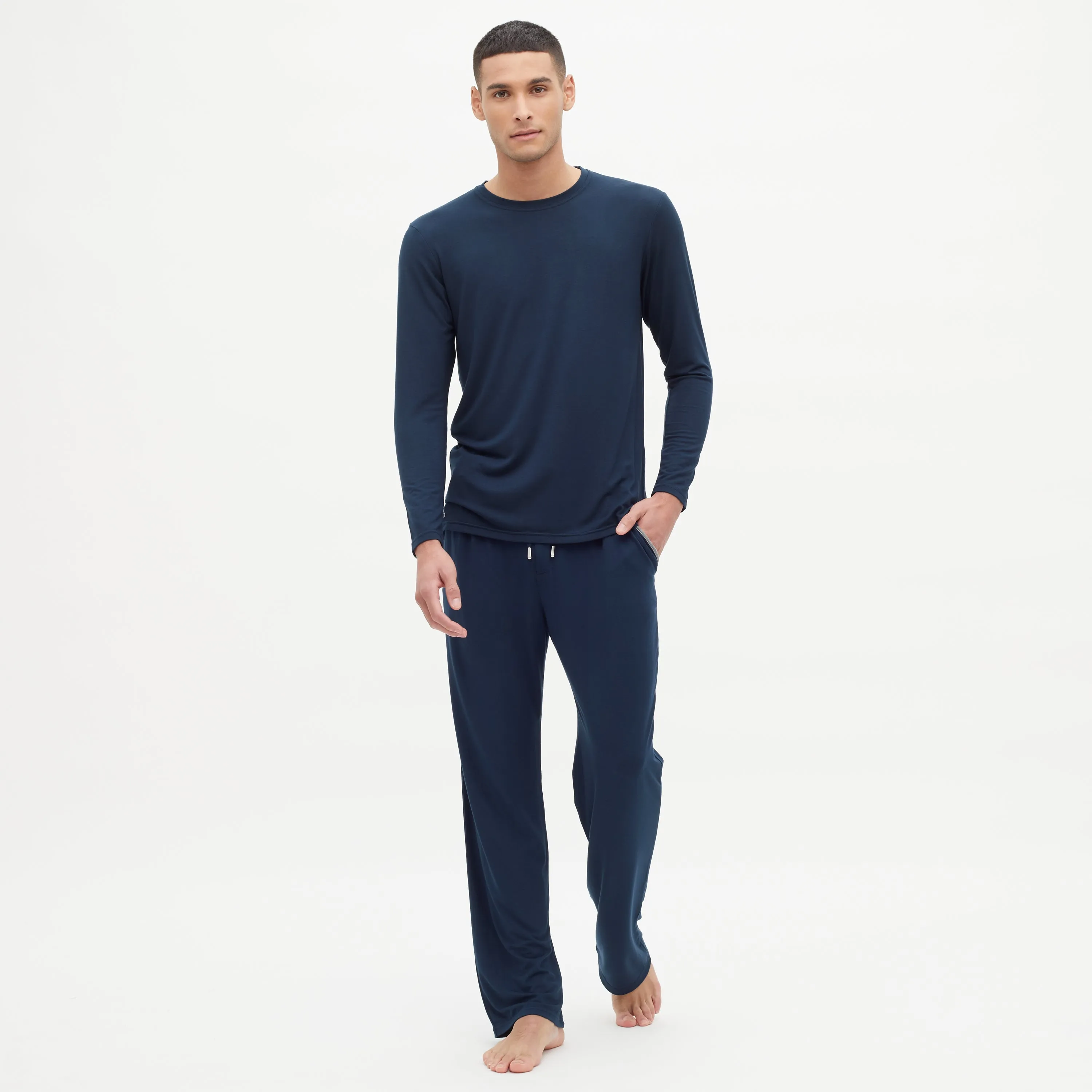 Essential Long Sleeved T-shirt/ Pyjama Sleep Set