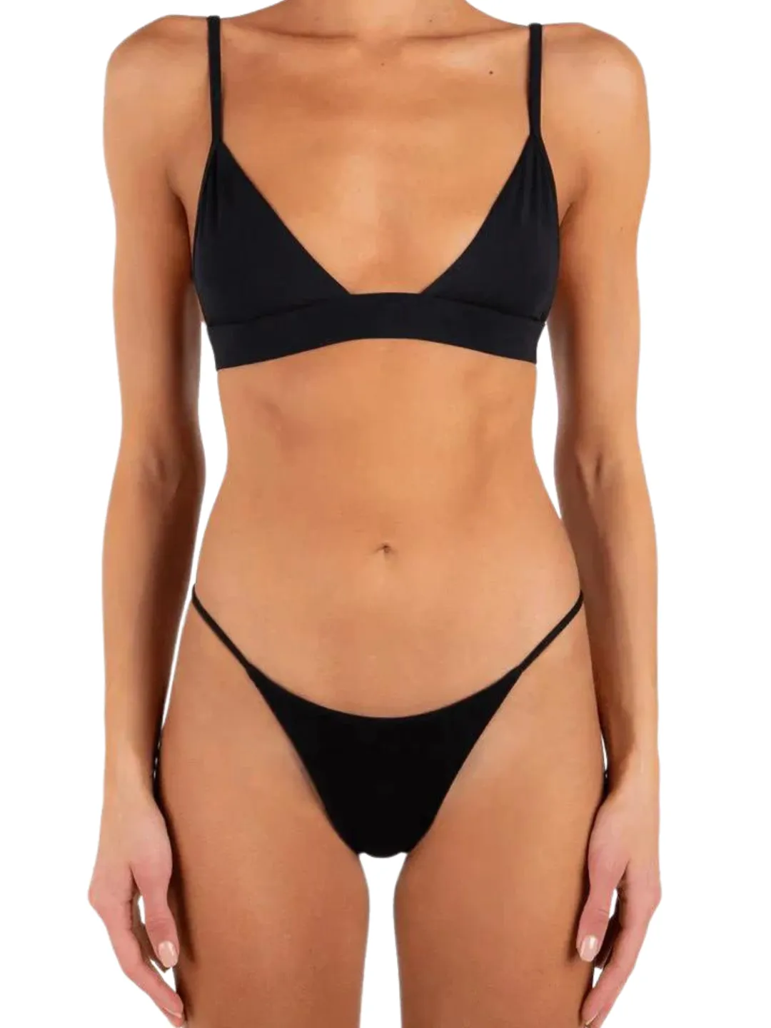 Eterne 90'S Brief Black Bikini
