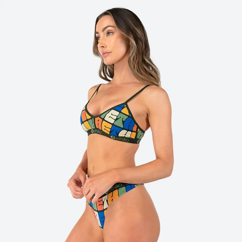Ethika Furry Wall Bralette