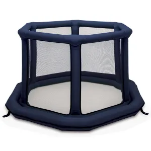 EverEarth SafetyCore Inflatable Playard - Blue
