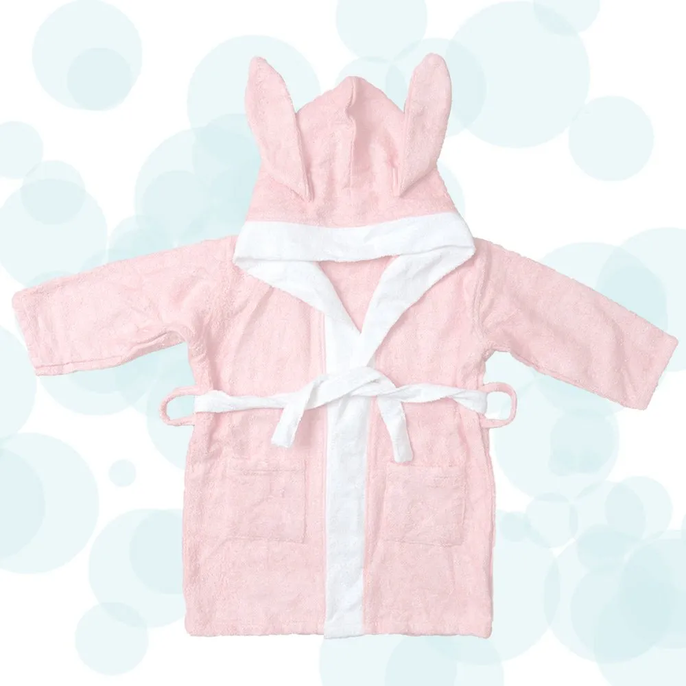 Fancy Fluff Bamboo Cotton kids Bathrobe - Bunny