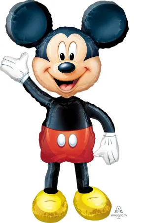 Foil Balloon Tall Mickey Airwalkers 52inch