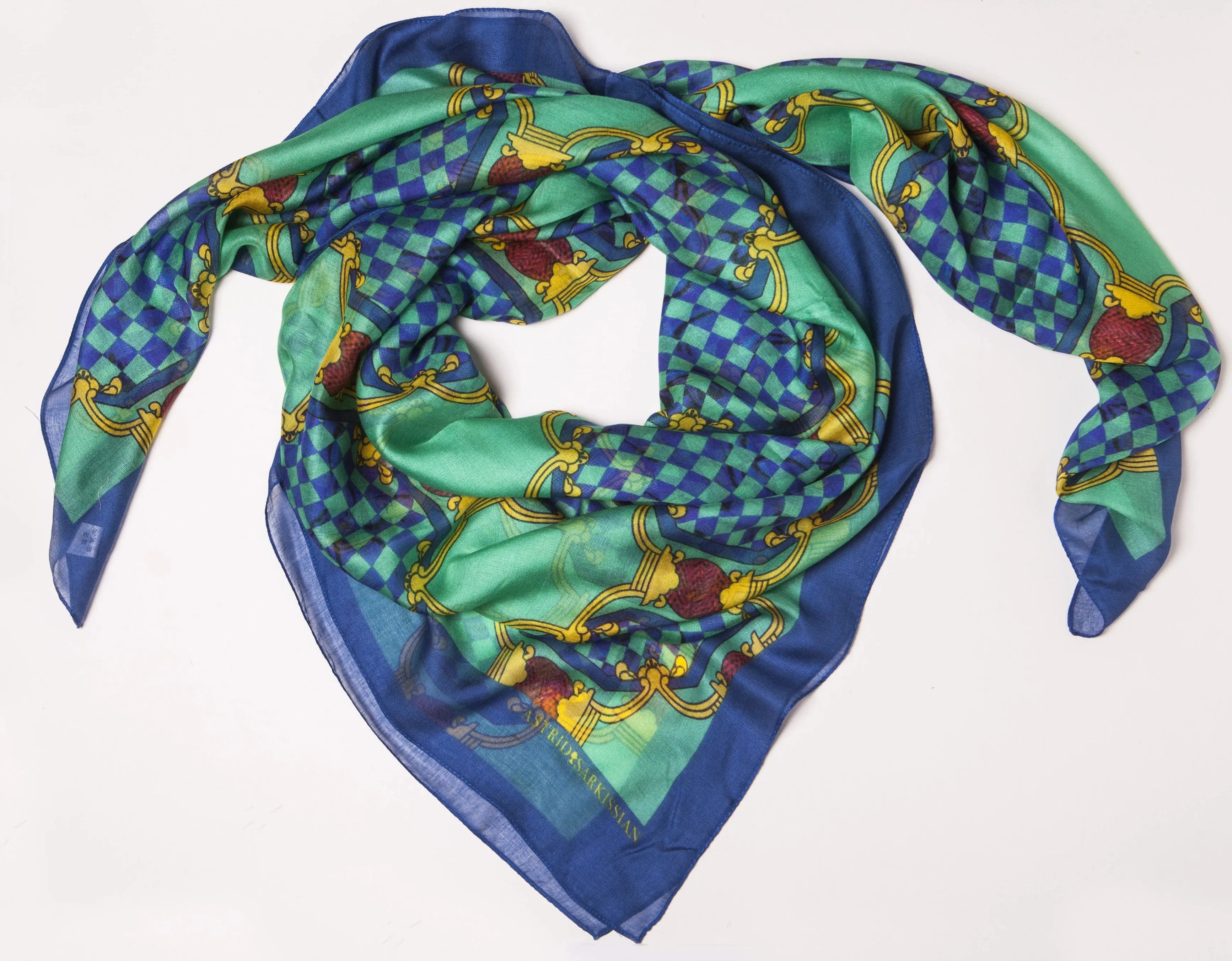Forme Vert-Blue Modal Scarf
