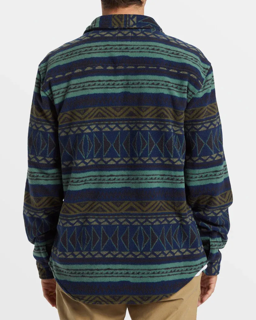 Furnace Flannel - Dusty Navy