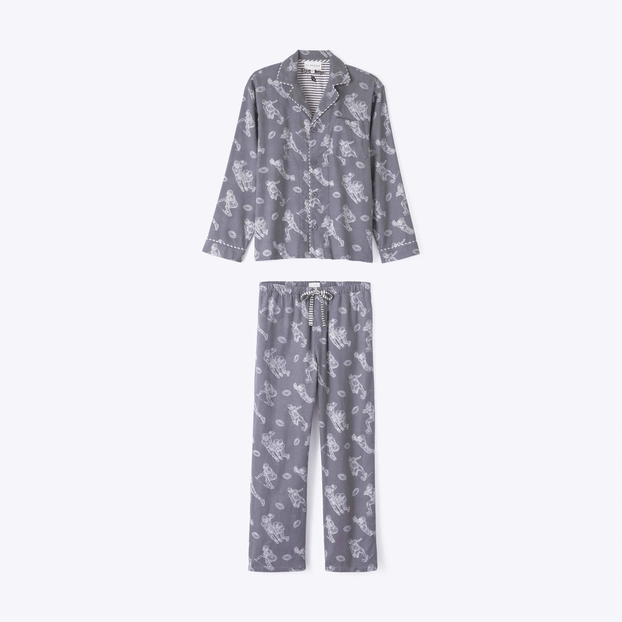 Game Day Men's Flannel PJ Set