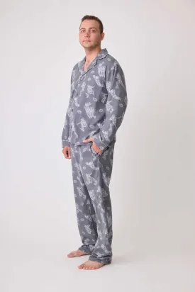 Game Day Men's Flannel PJ Set
